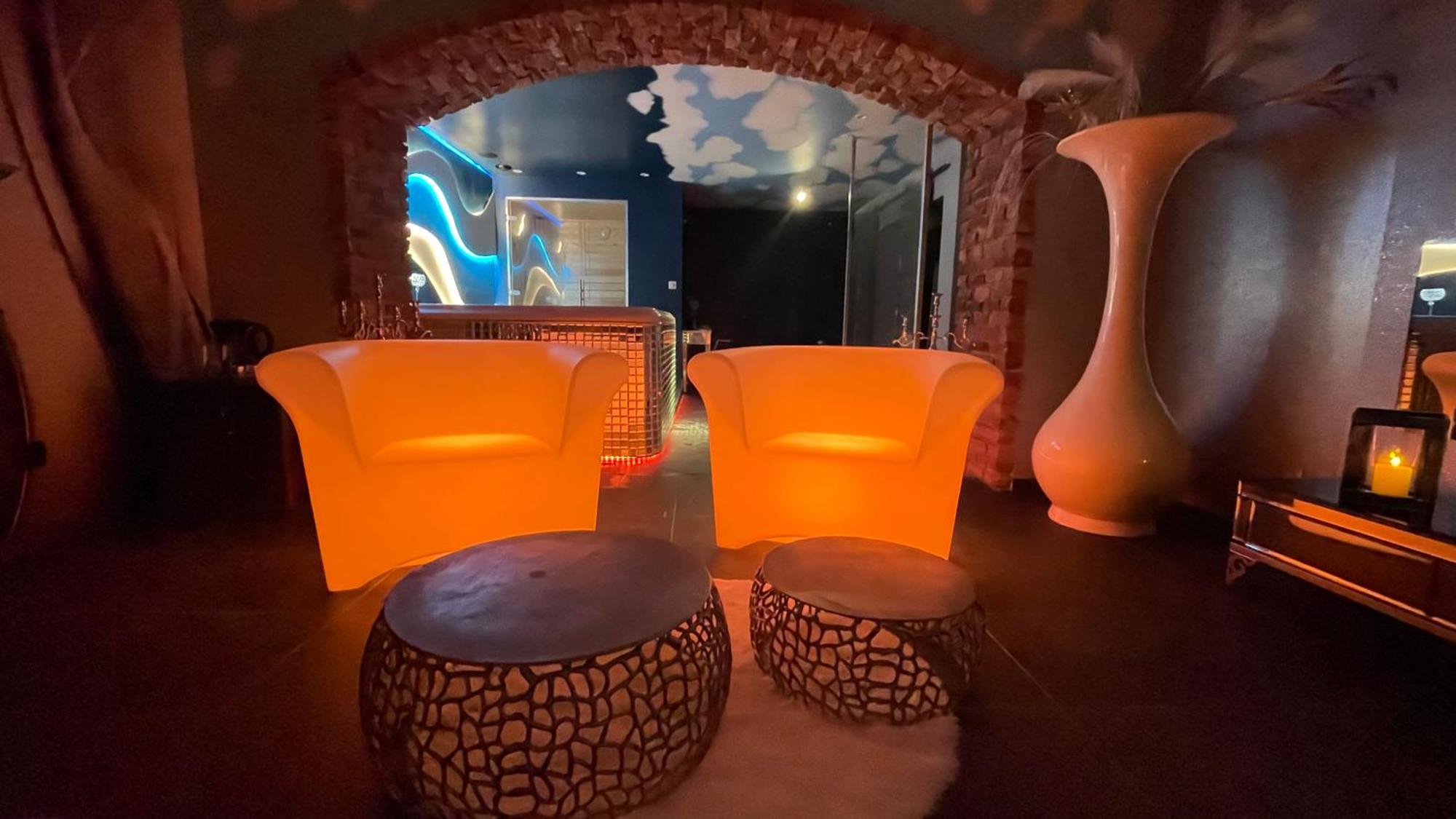 La Terrasse Des Spas - Restaurant - Institut Massage Хазбрук Екстериор снимка